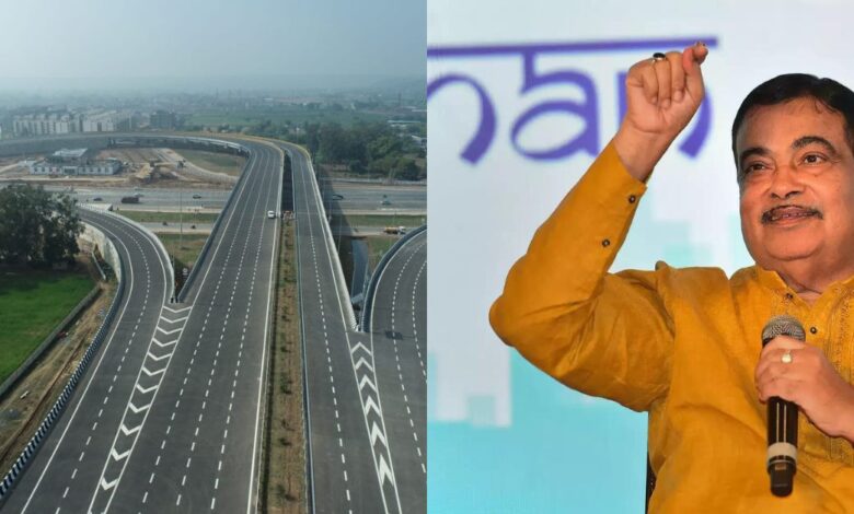Nitin Gadkari shared photos of Delhi-Mumbai highway on social media, loved by all