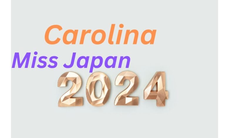 Miss Japan 2024 carolina