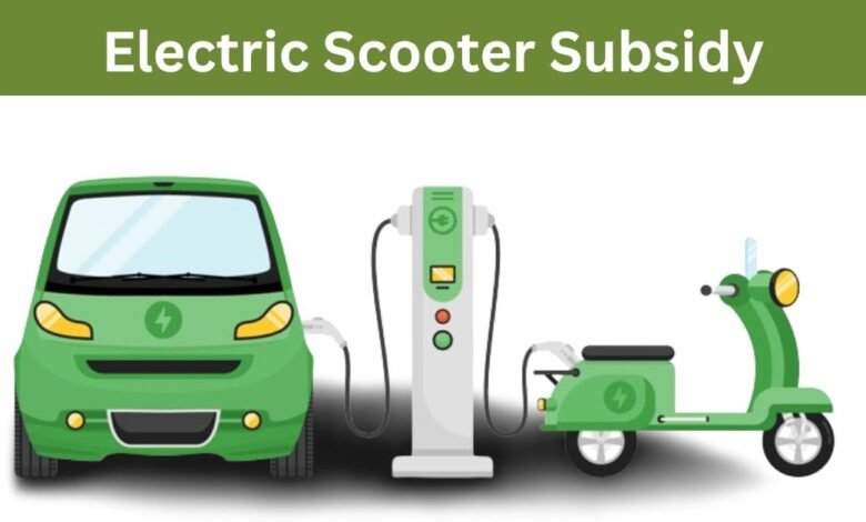 Electric Scooter Subsidy