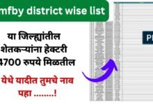 pmfby district wise list 2024